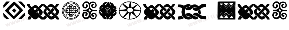 Printers Ornaments One字体转换